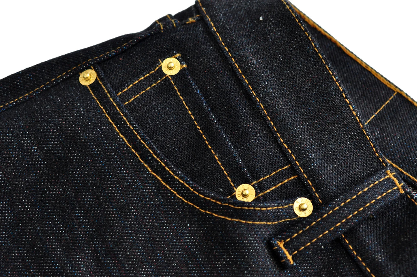 Saucezhan 308XX-z1 Mens Jeans 21 oz Rainbow Selvedge Denim Vintage Raw Jeans for Men Sanforized Unwashed Heavyv Denim Jeans